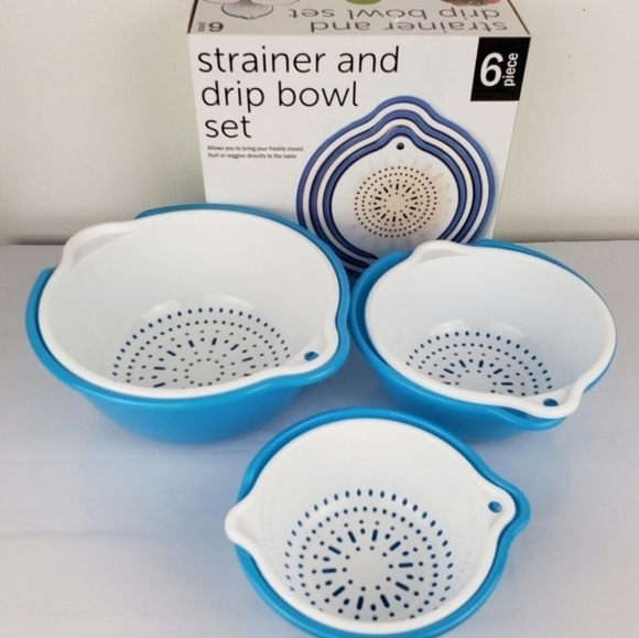 STRAINER AND DRIP BOWL SET - Picture 3 of 4